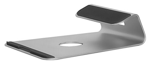 Mount-It! Tilted Laptop Riser for MacBook and iPad Pro - Ergonomic Laptop and Tablet Wedge - Notebook Cooling Stand for MacBook Pro, Chromebook, iPad Pro, Drawing Tablets with 11"-15" Screens