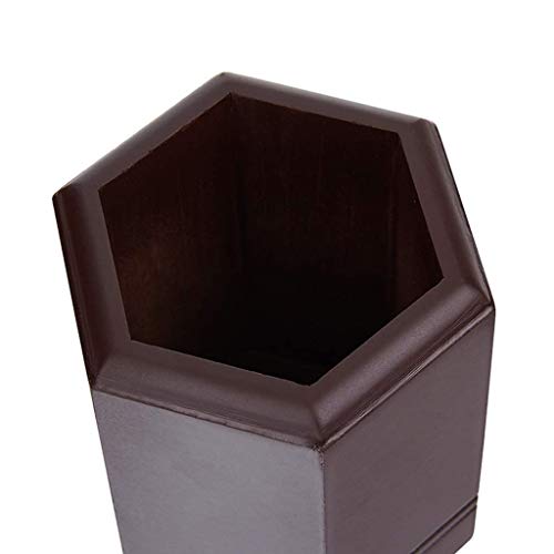 ZYQHMY Pen Holder - Rustic Wood Pencil Holder Pen Cup Desk Caddy Organizer Office Supplies Accessories