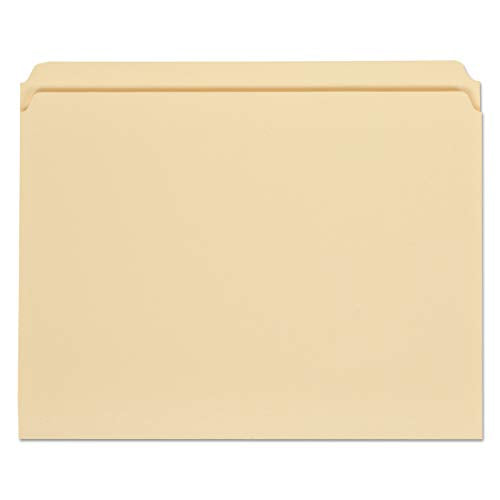 Universal 12110 File Folders, Straight Cut, One-Ply Top Tab, Letter, Manila (Box of 100)