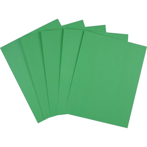 Staples Brights 24 lb. Colored Paper, Dark Green, 500/Ream