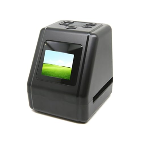 Film Scanners Converts 135/126 / 110mm Slides & Negatives Photo Save to Digital Files Slide Scanners