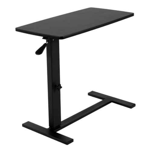 Pneumatic Lap Desks with Wheels 27.56-37.4in Adjustable Height