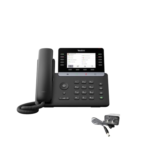 Yealink MP55 E2 Teams - PSU - IP Phone - 4.3 inch Color Screen - Power Adapter Included