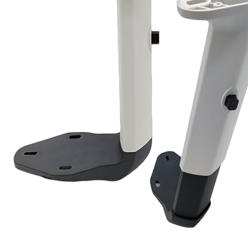 LOUYENOUS Pair of Height Chair Armrests, Gaming Task Chair Arms Set, Liftable, Chair Armrest for, Black(White)