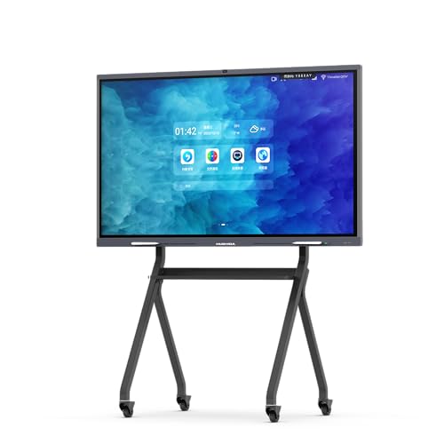 HUSHIDAGLOBAL Smart Board D5 65" 48MP Camera for Education and Meeting Android and Windows System