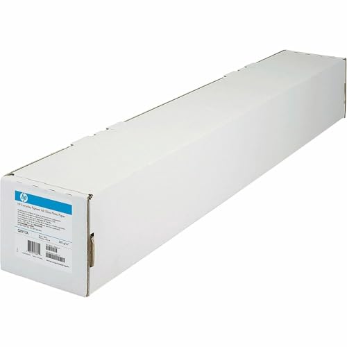 HEWLETT PACKARD HP C6030C Designjet Inkjet Large Format Paper, 6.6 mil, 36" x 100 ft, White