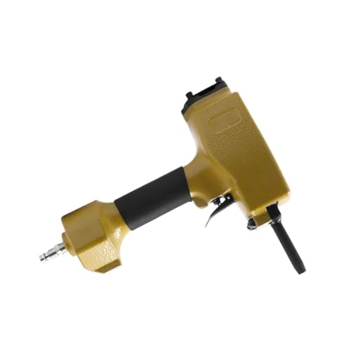 PIGENEQW Oil-Free Pneumatic Staple Gun Heavy-Duty Stapler T50SC Pneumatic Nail Puller Air Nail Air Punch Nailer Stubbs Nail Gun Nails