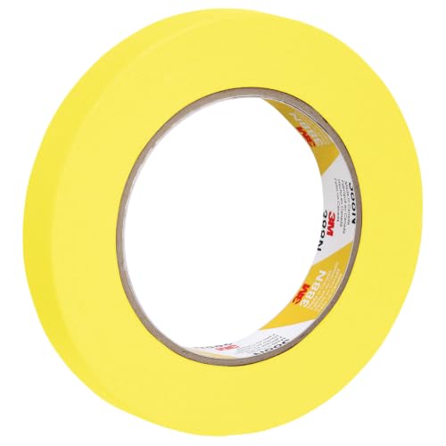 3M (MMM6652) 3M Automotive Refinsh Masking Tape, 18mm x 55m, 48 Rolls