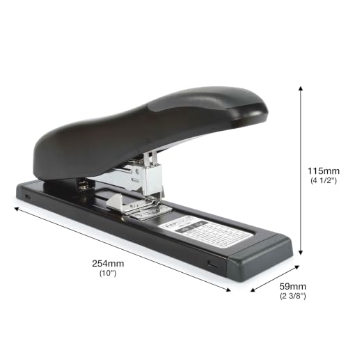 Rapesco Heavy Duty Stapler, HD-100, 100 Sheet Capacity, black (1276)