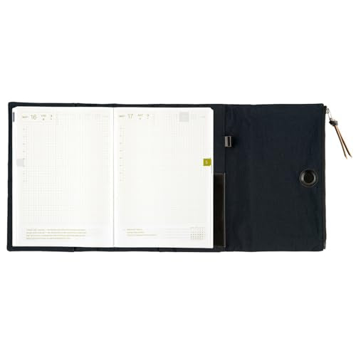 Hobonichi Techo Cousin Cover [A5 Cover Only] Tragen (Black)