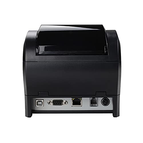 BGVGFBNJ 80MM Thermal Receipt POS Printer Black Printer with Auto Cutter Bluetooth Ethernet USB Port Support Cash Drawer ESC/POS(306S USB RS232)