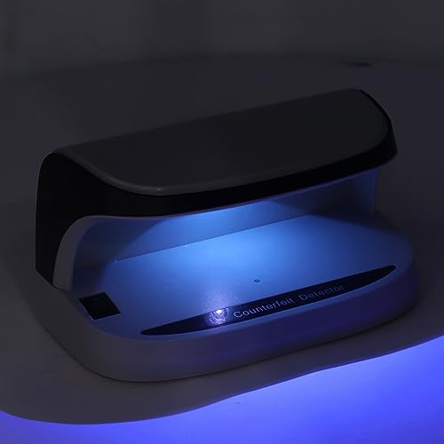 Fake Bill Money Detector billetes falsos ABS Currency Detector Auto On Off Space Saving LED Light DC5V 2A Portable for Passport Counterfeit Bill Detectors billetes falsos Counterfeit Bill Detectors