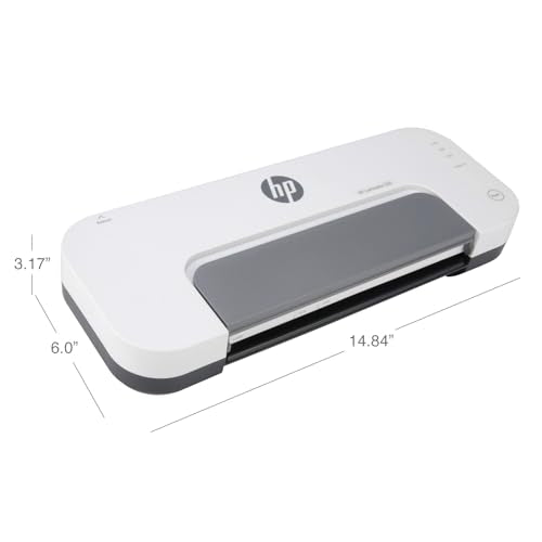HP - Hot & Cold Thermal Laminator Kit, 9.2-Inch with 100 Pouches