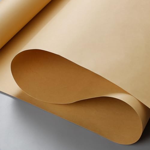 Crafting Paper Roll Cutter, Wall Mounted Kraft Paper Dispenser & Holder for Wrapping Gift, Kitchen Noting, Children Creating, Office Meeting, Includes 50m Paper Roll (Color : 30cm/11.8" W Paper)