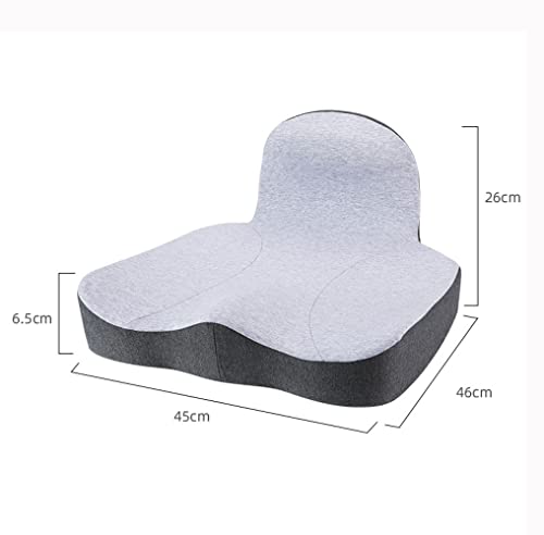 XARONF Seat Cushion for Long Sitting, Office Chair Seat Cushion Pillow, Memory Foam Butt Support Cushion, Memory Foam Desk Chair Pad