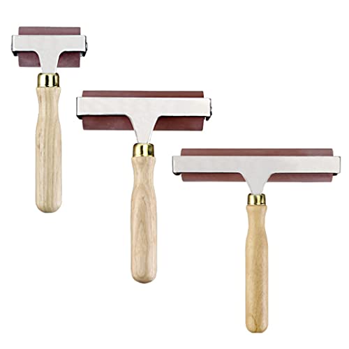 NRFJFOP Heavy Duty Soft Rubber Brayer Roller, Ink Applicator, Brush Art Craft for Printing Oil Painting Wallpaper Tool