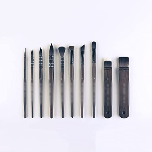 UYCVT Watercolor Brushes Hair Square Brush Stationery Art Supplies-E-As Shown
