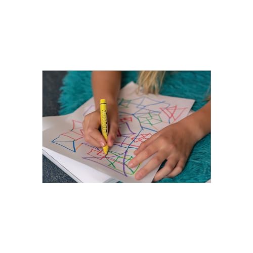 Prang CRAYONS LARGE WAX MASTER CASE OF 200