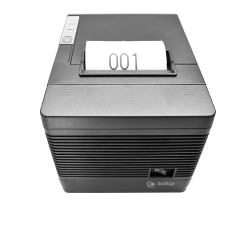 3nStar Thermal Receipt Printer 80mm 260mm/s 3 Interfaces - USB/Ethernet/Serial - RPT008