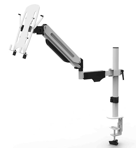 Odyssey Laptop Mount Arm Stand in White