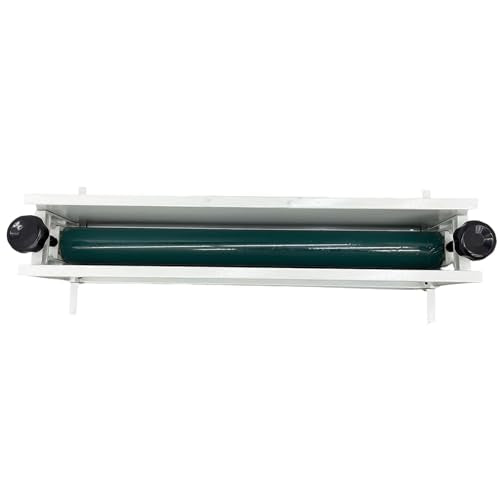 Yokoma Manual 29.5 Inch Cold Laminating Machine - All Metal Desktop Cold Laminator with Adjustable Pressure & Foldable Table, Rubber Roller for Photos, Posters, Books, Artwork (Max Thickness 0.4in)