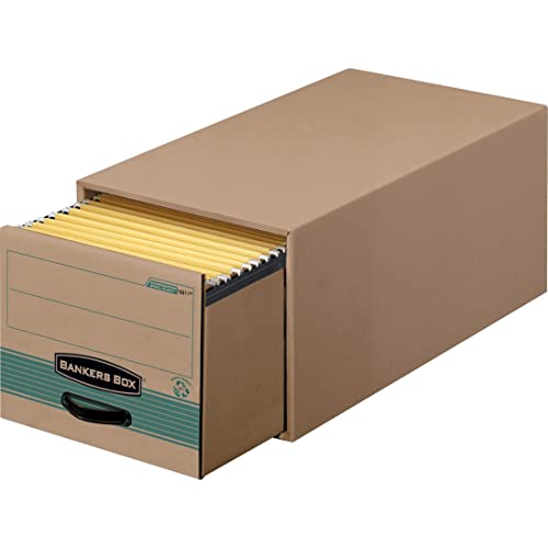 Banker's Box 6-Pack Medium-Duty Storage Drawers, Recycled, Letter Size