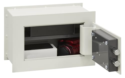 Arregui BC/1 Wall Safe with Lock, Light Grey