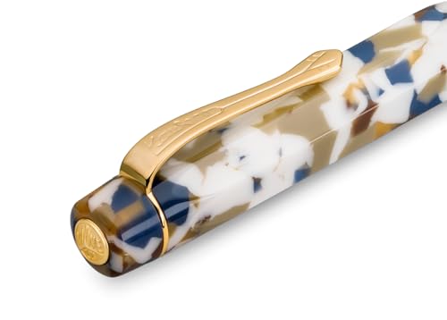 Kaweco ART SPORT Fountain Pen Terrazzo Exclusive Acrylic Fountain Pen for Ink Cartridges With Steel Nib EF (Extra Fine)