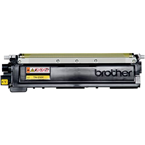 Brother Genuine TN210Y Color Laser Yellow Toner Cartridge, (Package May Vary)