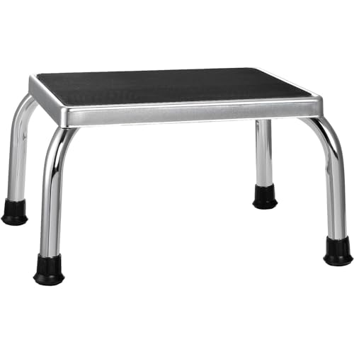 Global Industrial Medical Step Stool with Non-Skid Rubber Footstool