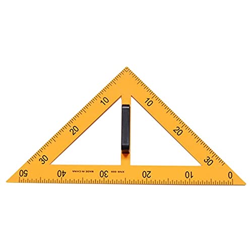 HEAIQI Drawing Compass Drafting Tools Geometry Compass Multifunctional Set Triangle Compass Protractor for Measuring Ruler Math Geometry Student Stationery Professional Geometry Set, Yellow
