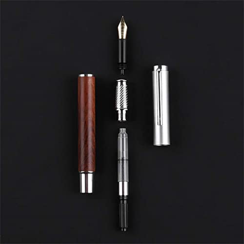MWUCAIXIA Fountain Pen Writing Signing Calligraphy Pens 0.5mm Office Stationery Supplies (Color : E, Size : 1)