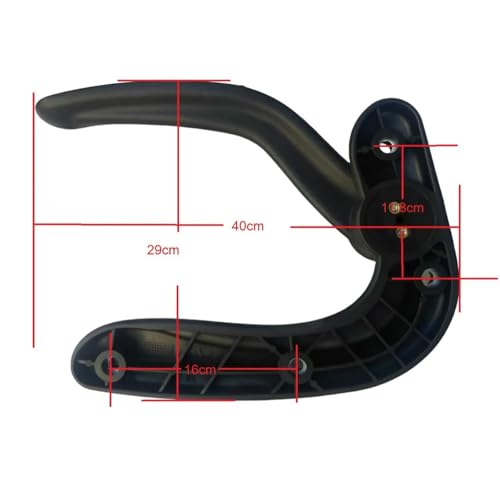 Adjustable Office Chair Armrest Pair with Pads, Replacement Arms for Desk & Gaming Chairs(Stone)