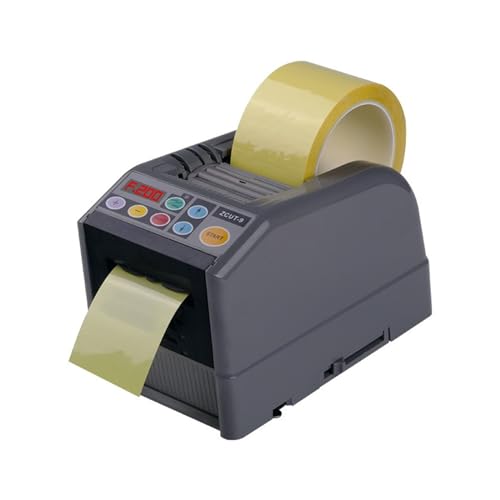 Digital Automatic Tape Dispenser with Stand for Office, Warehouse & Retail - Electronic Cutter Machine for Fast, Precise Packaging