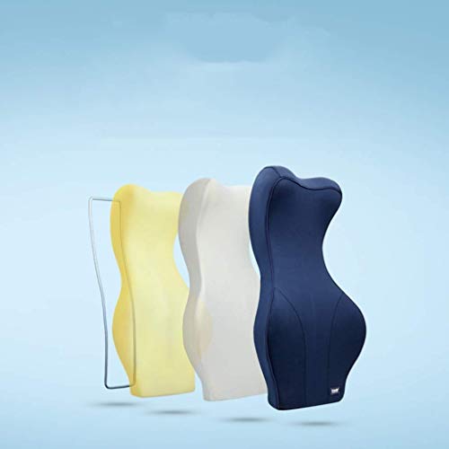 UIOLCFG Lumbar Pillow - Support Pillow, Memory Foam Back Cushion with Breathable for Car Seat,Office Computer Chair