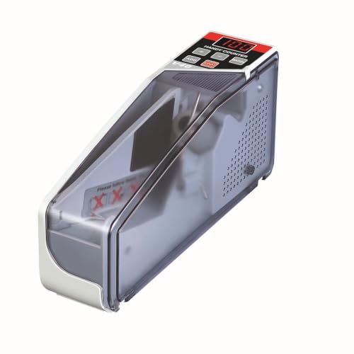 GYPSYFY Portable Money Counter Machine, Mini Bill Counting Machine 100-240V, 600 Notes/Minute Cash Counting Device with LED Display for Bank, Retail Store & Office Use