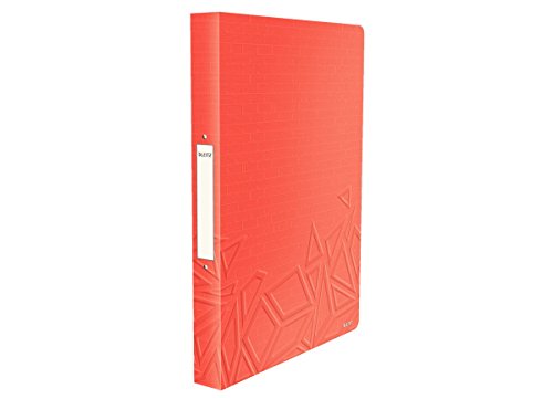 Leitz 42610024 Urban Chic Ring Binder - Red Berry