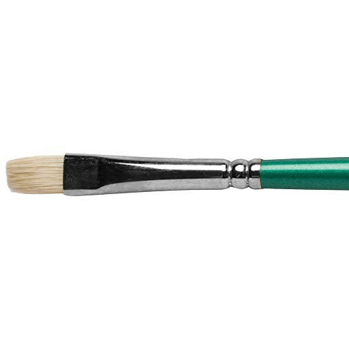 Pro Arte Series A Oil Painting Hog Brush Short Flat Size 4 - Made in England