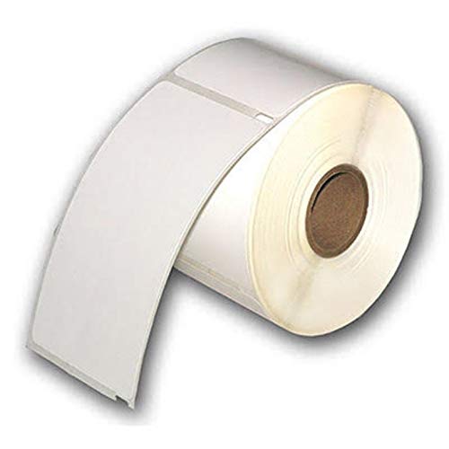 10 Rolls of White Raptor Compatible ID Badge Labels - 2 5/16 x 4-300 Badges Per Roll
