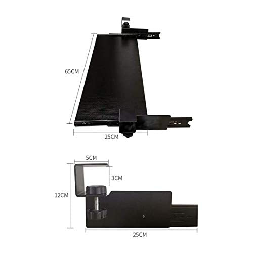 AUGUSE Keyboard Tray Drawer, Keyboard Platform Sliding Keyboard Tray Under Desk Mount Computer Keyboard and Mouse Extender Pull Out Platform Drawer