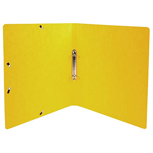 Exacompta - Ref 54829E - Iderama Elasticated Ring Binder - 320 x 250mm in Size, Suitable for A4 Documents, 2 Rings, 20mm Spine, 15mm Rings - Assorted Colours (Pack of 20)