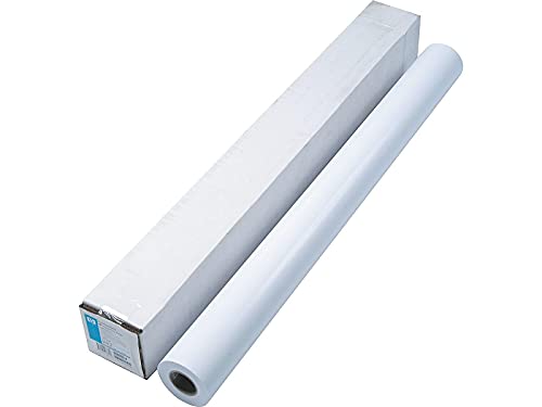 HP Q6581A Designjet Large Format Instant Dry Semi-Gloss Photo Paper, 42-Inch x 100 ft, White