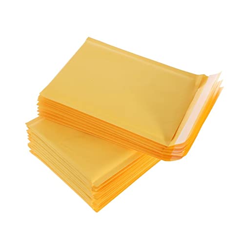 Sxzqjybb Padded envelopes,Bubble envelopes, 100 Pieces/Batch of Kraft Paper Bubble Envelope Bags of