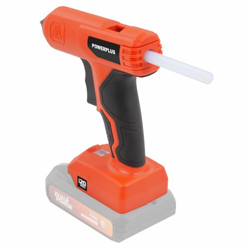 Powerplus Hot Glue Gun POWDP7052 - Hot Glue Gun 20 V - Excl. Battery and Charger - 3 Acc.