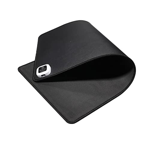 LLLSSS Oversized Mouse Pad Winter Office Heated Desk Pad Leather Keyboard Pad