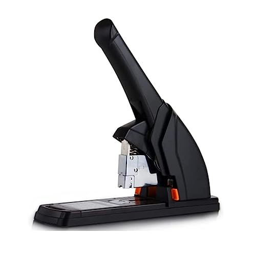TOWINE Staplers Stapler Heavy Duty Large Capacity Stapler Desktop Portable Desk Staplers Office Home Stapler for Teachers Students (Color : Stapler+1000 Staples, Size : 33x8x31cm)