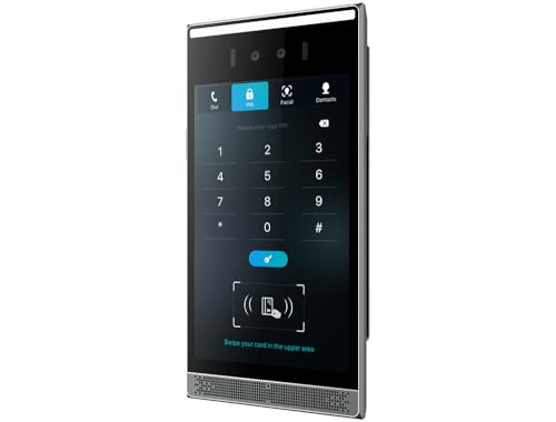 Fanvil i68 Face Recognition SIP Video Door Phone with 8" Touchscreen, HD Camera, IP66/IK07 Waterproof, PoE, RFID Access Control, Wi-Fi, Bluetooth