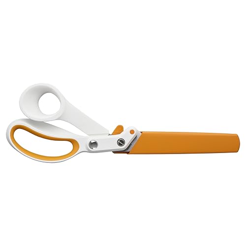 Fiskars 10" Amplify RazorEdge Fabric Scissors, Heavy Duty Fabric Shears
