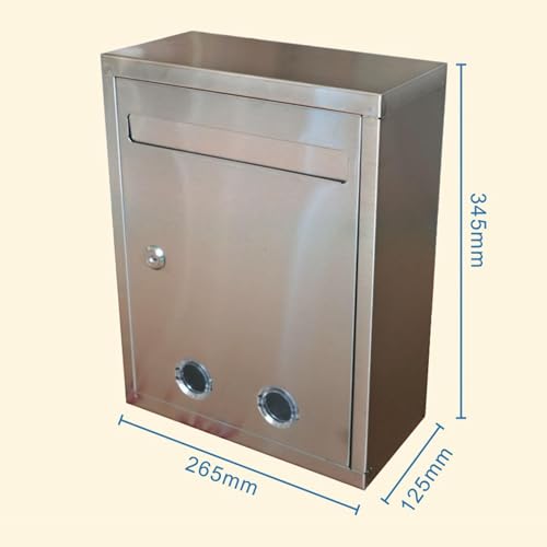 RYGVPR Suggestion Box Donation Box with 2 Keys Organizer Ballot Comment Box Tip Money Box for Contest Feedback Ballots School Voting