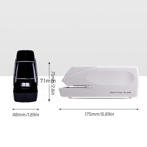 Office Electric Stapler for Efficient Document Management 20 Sheet Adapter Or Battery Powered for Office School Automatic Book Sewer